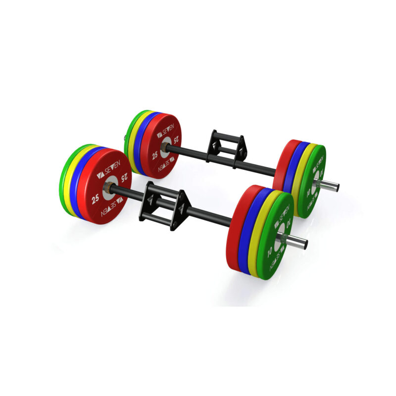 Farmer's Walk Bars with plates