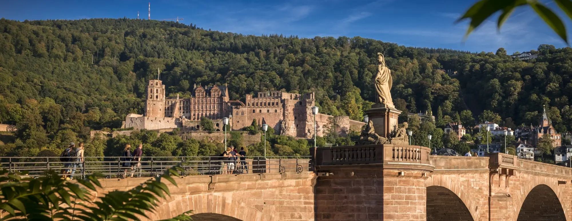 Alte Bruecke Schloss Heidelberg